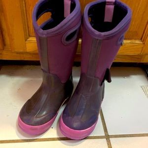 🆕 Classic Solid BOGS Boots - Little Girls Sz 11